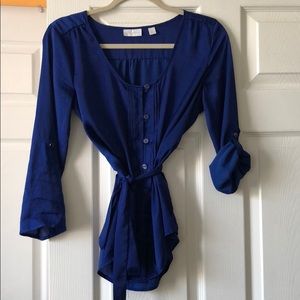 BLUE BLOUSE - perfect condition.